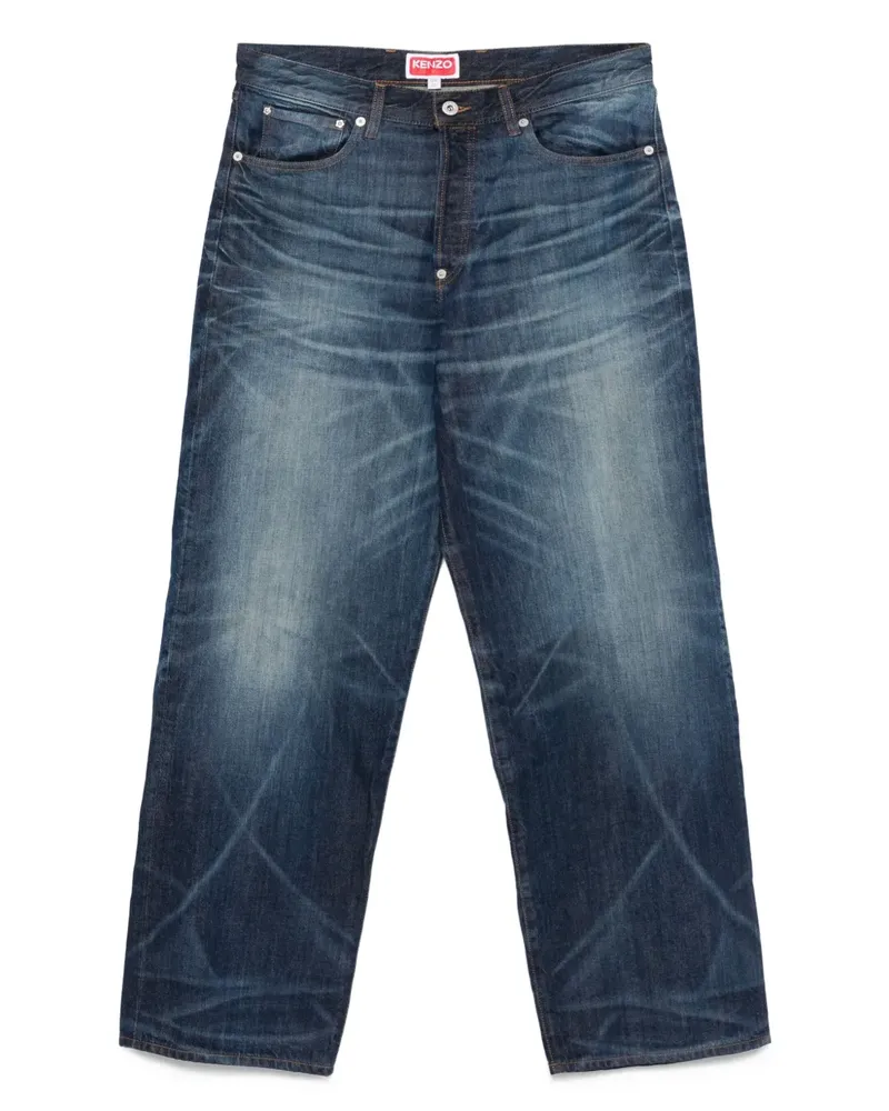 Kenzo Ausgeblichene Jeans - Blau Blau