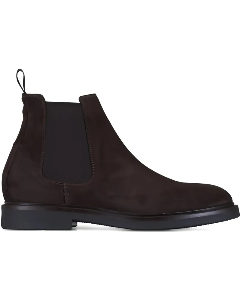 Aquatalia Prospero Chelsea-Boots aus Wildleder - Braun Braun