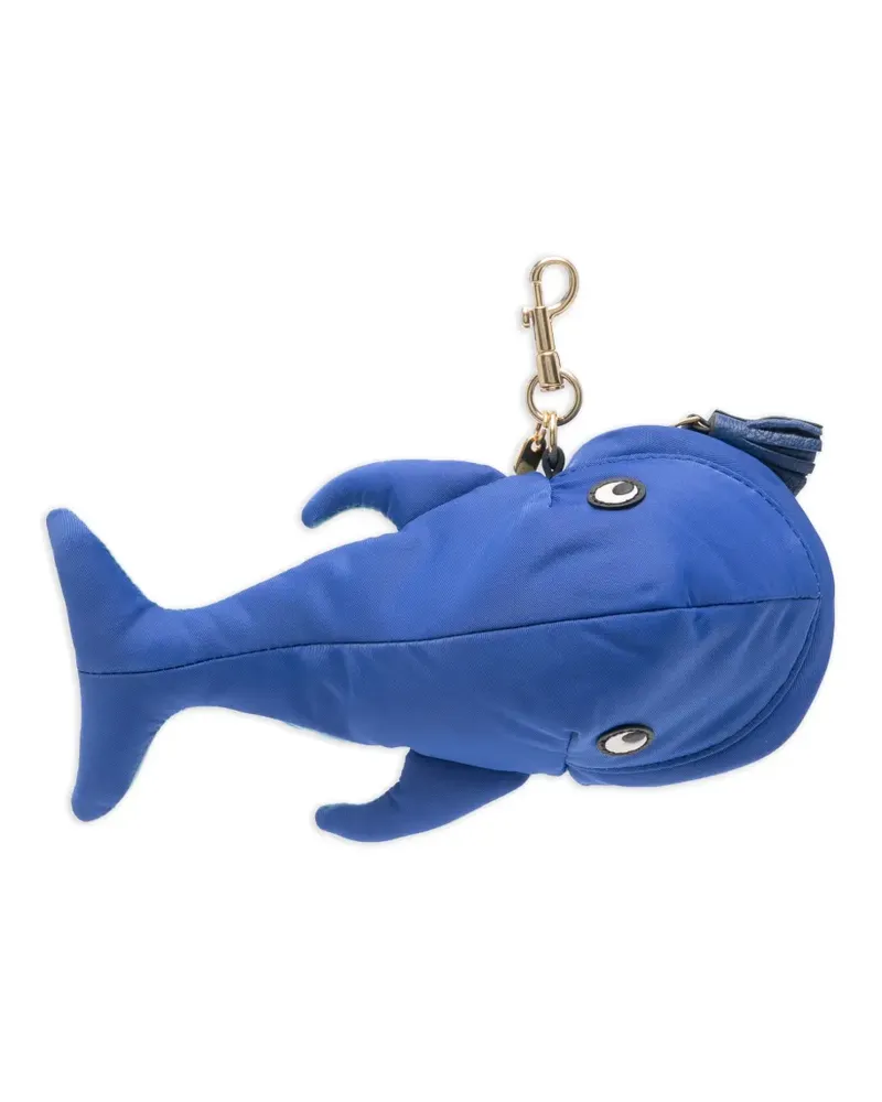 Anya Hindmarch Wale Beutelanhänger - Blau Blau