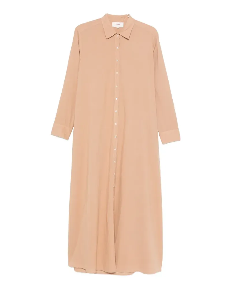 Xírena Boden buttoned long-sleeves midi dress - Braun Braun