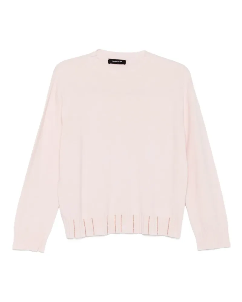 Fabiana Filippi Pullover mit Rundhalsausschnitt - Rosa Rosa