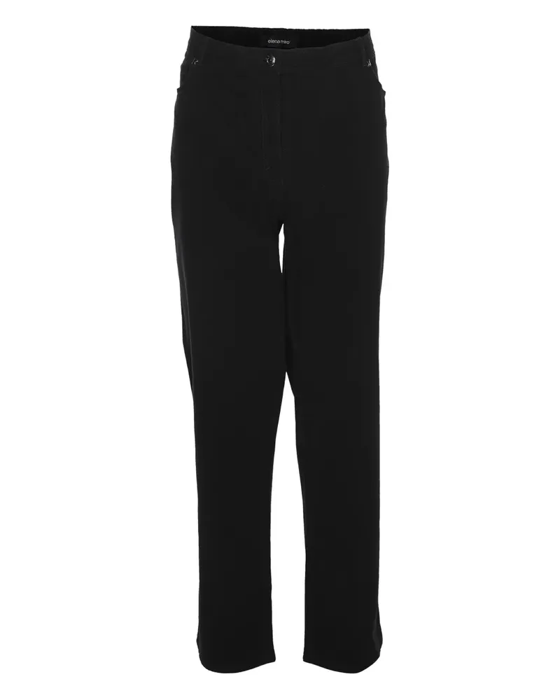 Elena Mirò Verzierte Jeans - Schwarz Schwarz