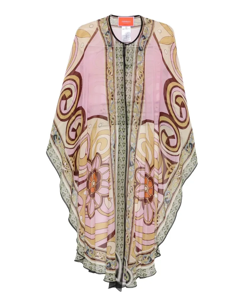 La DoubleJ Maria Cape - Rosa Rosa