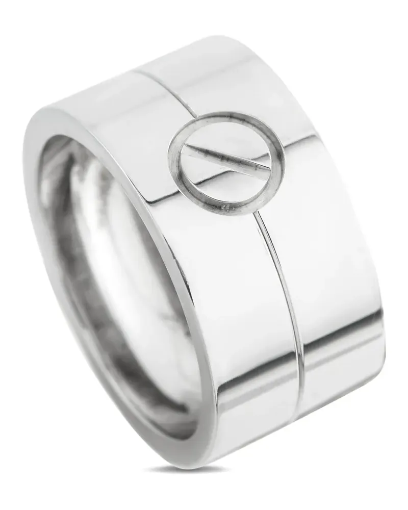 Cartier Love screw motif ring - Silber Silber