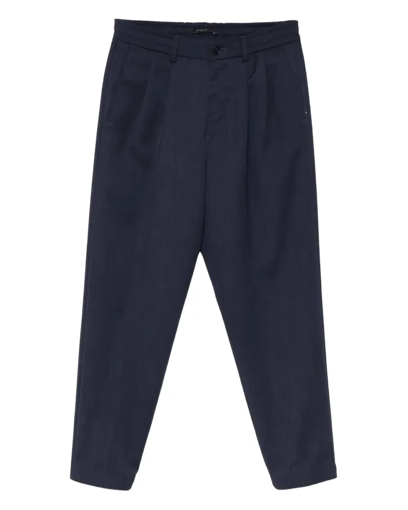 Low Brand pleated trousers - Blau Blau