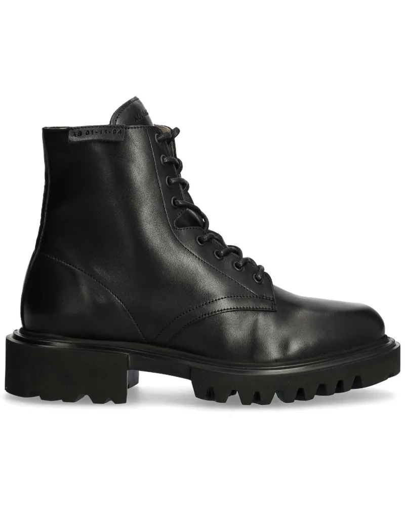 AllSaints Vaughan Stiefel - Schwarz Schwarz