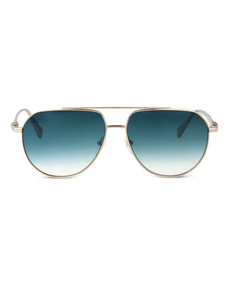 Longchamp Sonnenbrille mit Farbverlauf - Gold Gold