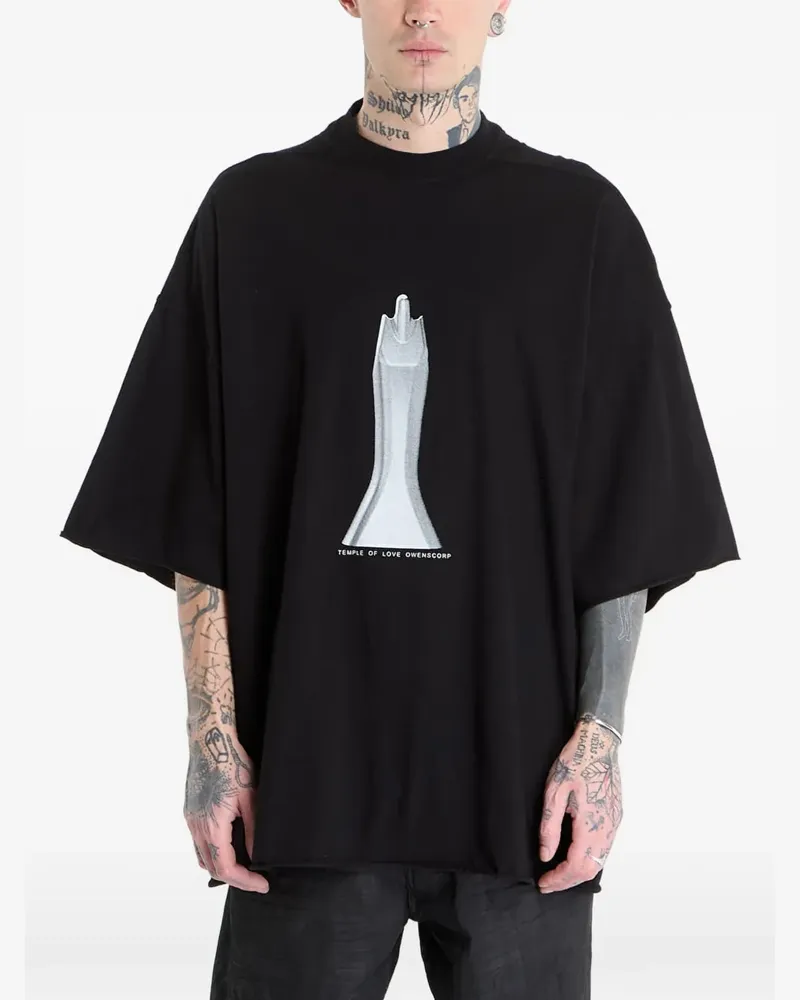 DRKSHDW by Rick Owens Jumbo T-shirt - Schwarz Schwarz