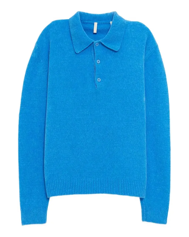 Sunflower cotton polo shirt - Blau Blau