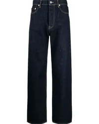 Kenzo Asagao Straight-Leg-Jeans Blau