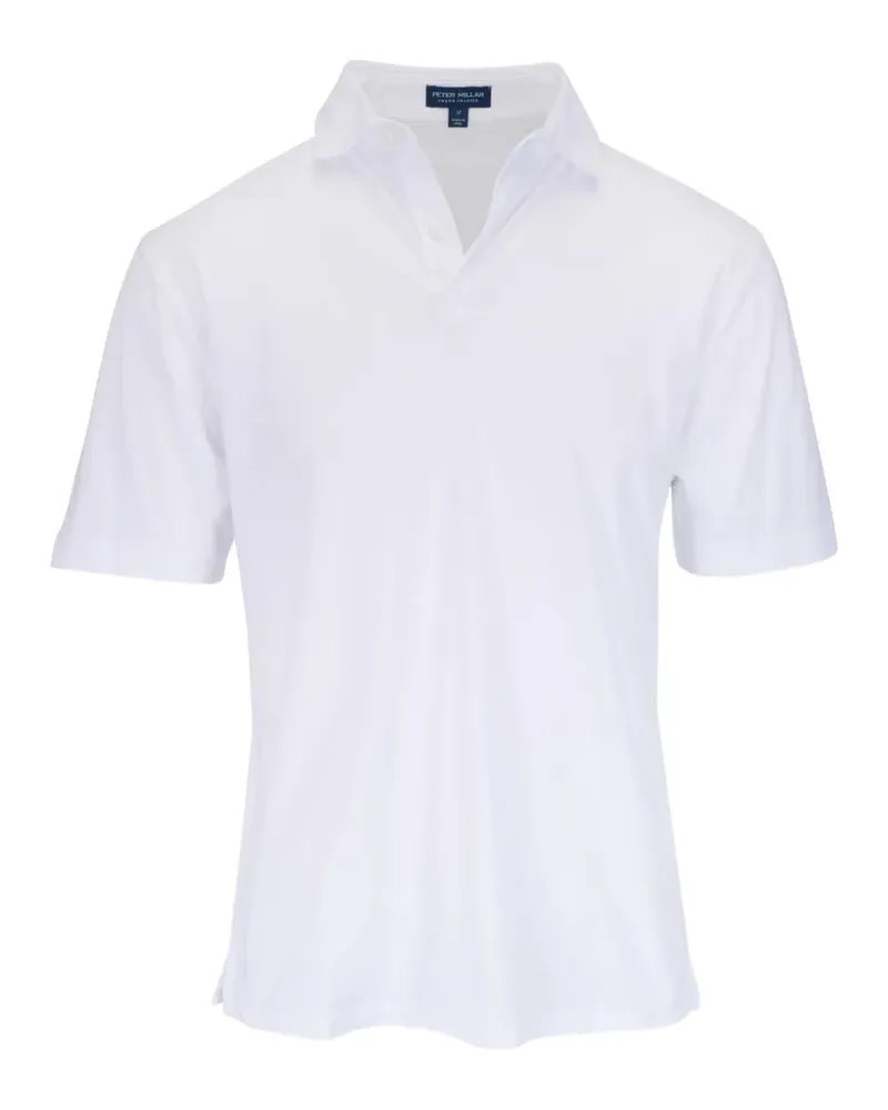 Peter Millar Journeyman Poloshirt - Weiß Weiß
