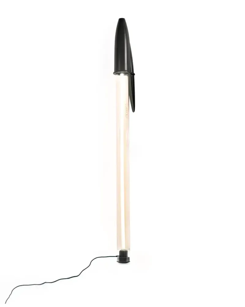 Seletti x BIC® Stift-Stehlampe - Weiß Weiß