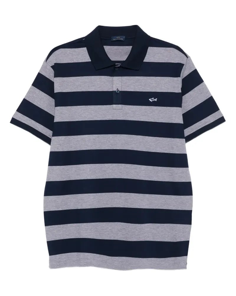 Paul & Shark striped polo shirt - Blau Blau