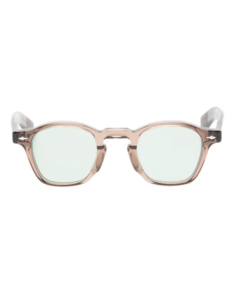 Jacques Marie Mage Runde Zephirin Sonnenbrille - Braun Braun