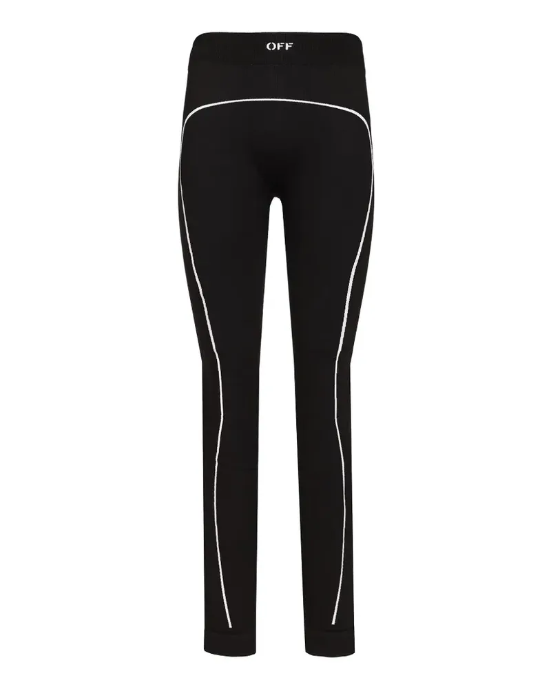 OFF-WHITE Off Stamp seamless leggings - Schwarz Schwarz
