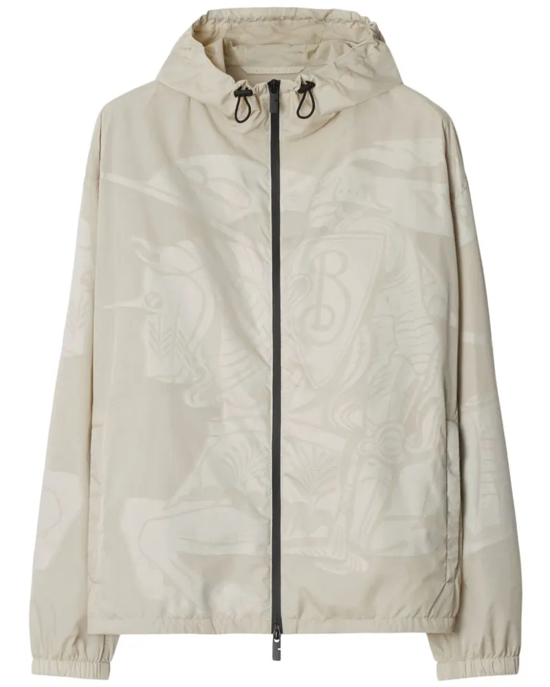 Burberry Leichte EKD Kapuzenjacke - Nude Nude