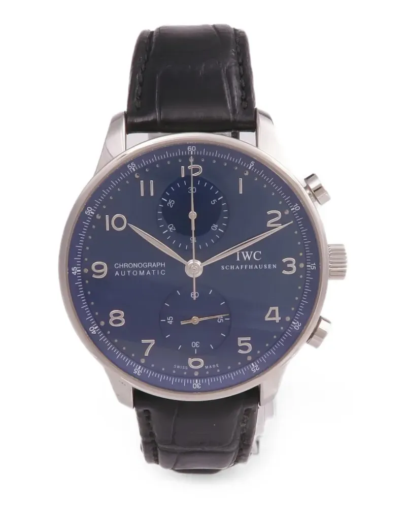 IWC Portuguese Chronograph 41mm watch - Blau Blau