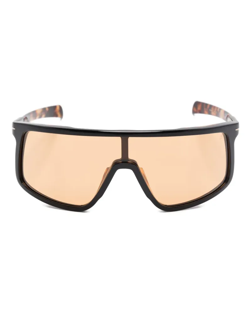 EYEWEAR by DAVID BECKHAM Sonnenbrille mit Oversized-Gestell - Schwarz Schwarz