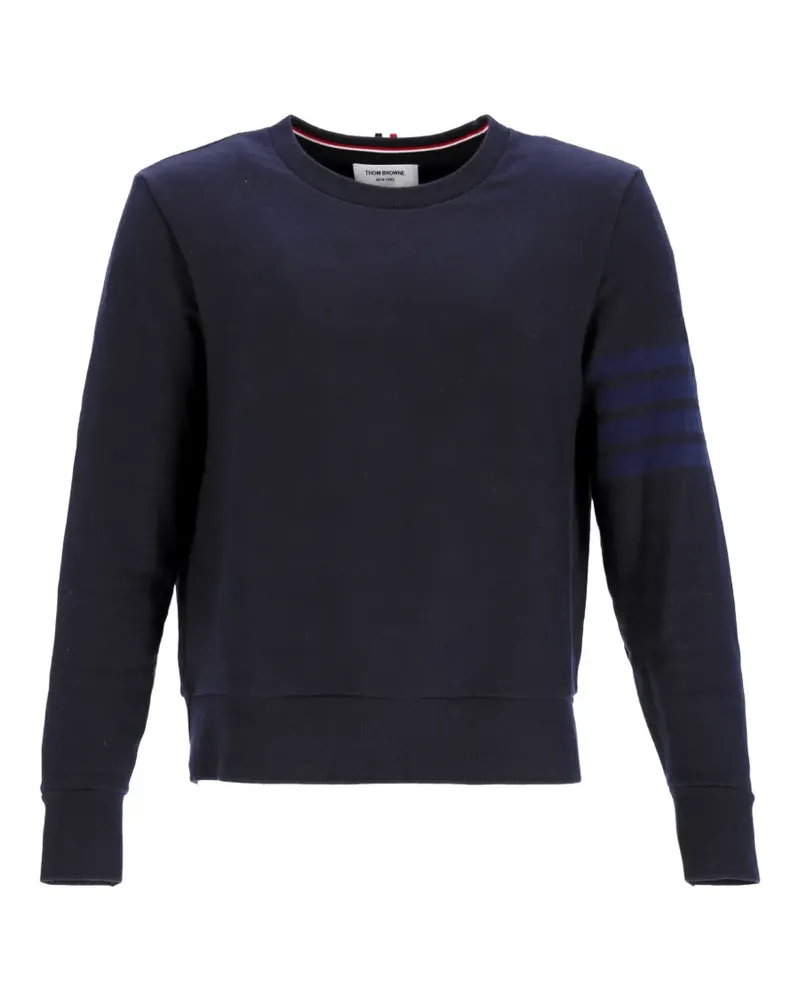 Thom Browne Sweatshirt mit Streifen - Blau Blau