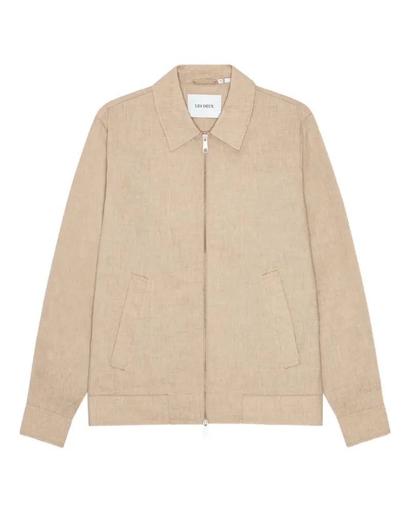 LES DEUX Jacke mit Reißverschluss - Nude Nude