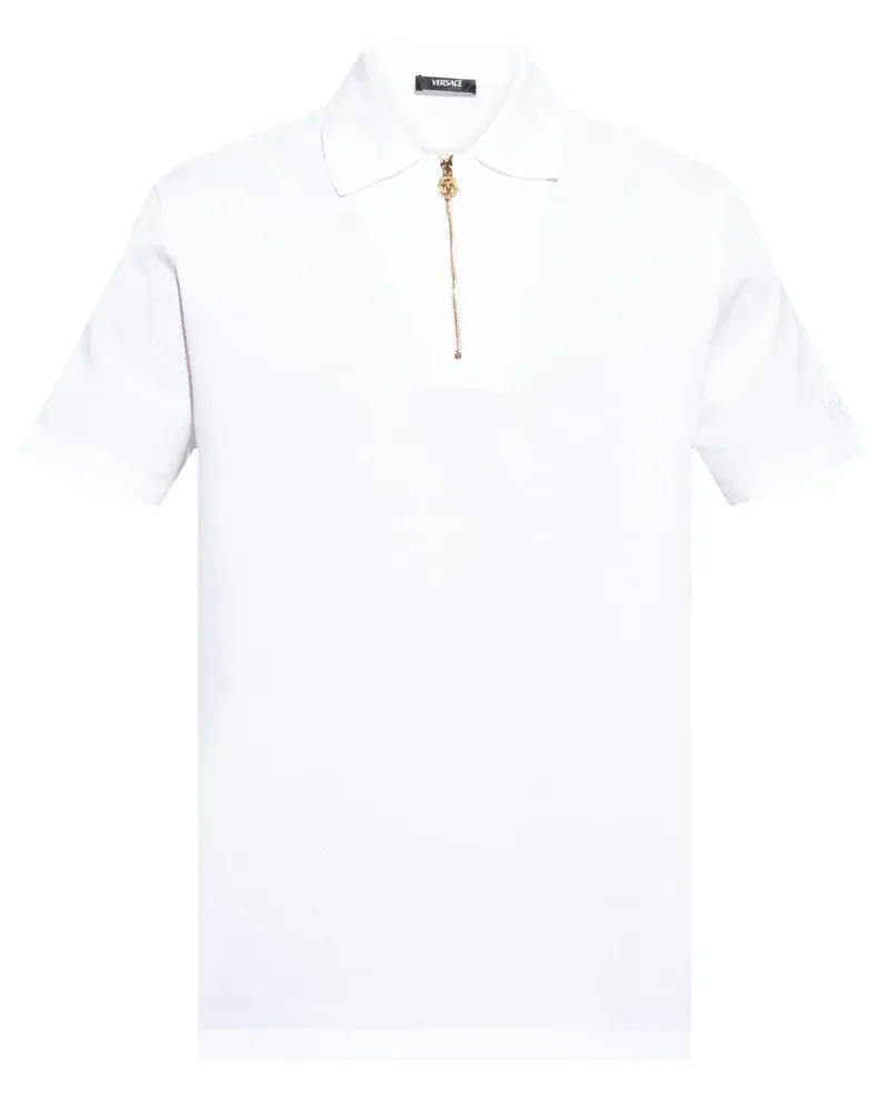 Versace Medusa Poloshirt - Weiß Weiß