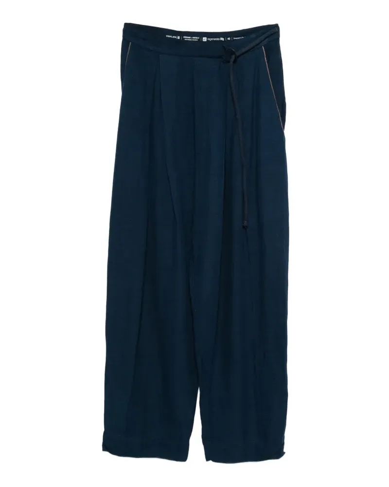 Osklen Hose mit Kordelzug - Blau Blau