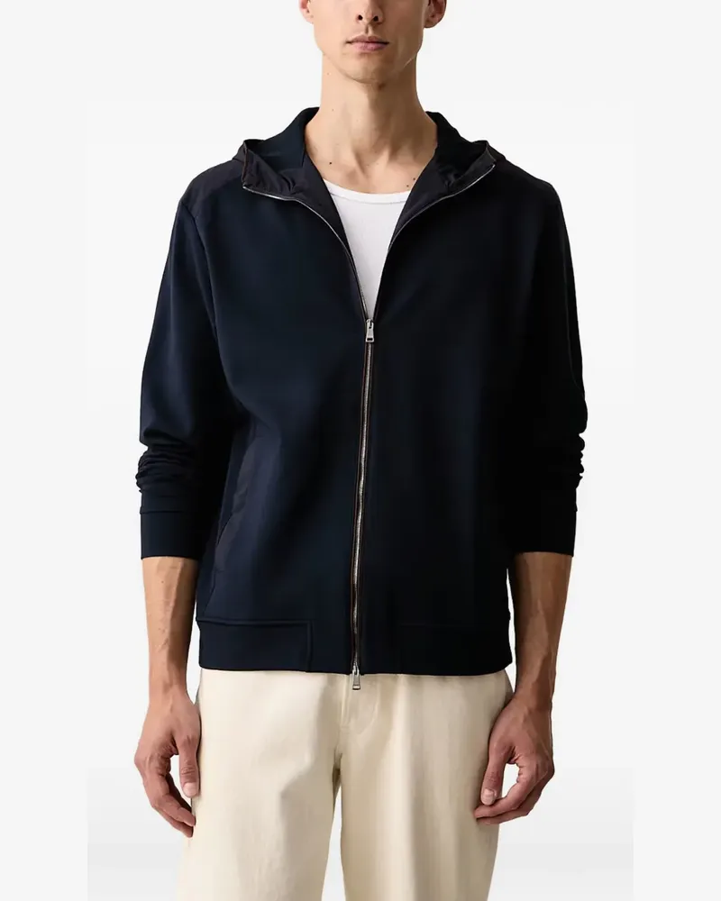 Paul & Shark zip-up hoodie - Blau Blau