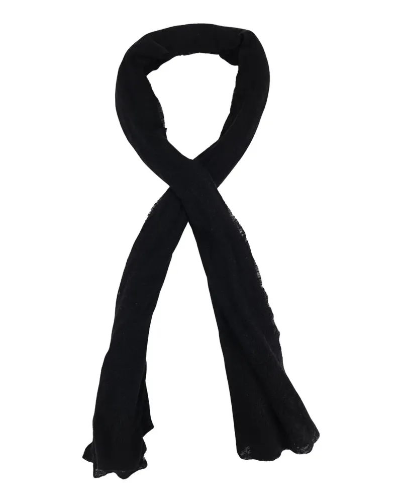 Botto Giuseppe small cashmere scarf - Schwarz Schwarz