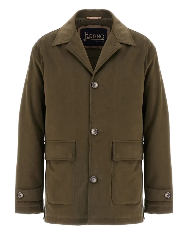 Herno Jacke mit Klappentasche - Grün Grün