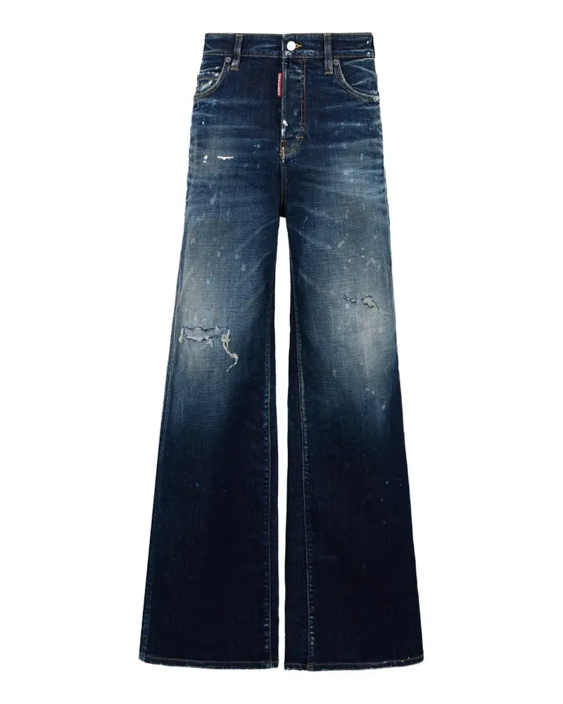 Dsquared2 Jeans im Distressed-Look - Blau Blau