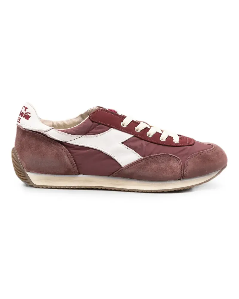 Diadora panelled lace-up sneakers - Rot Rot