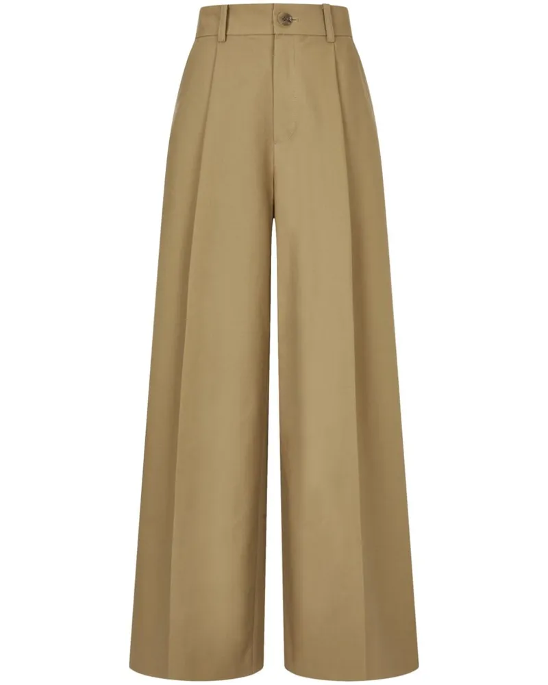 STUDIO TOMBOY Hose mit weitem Bein - Nude Nude