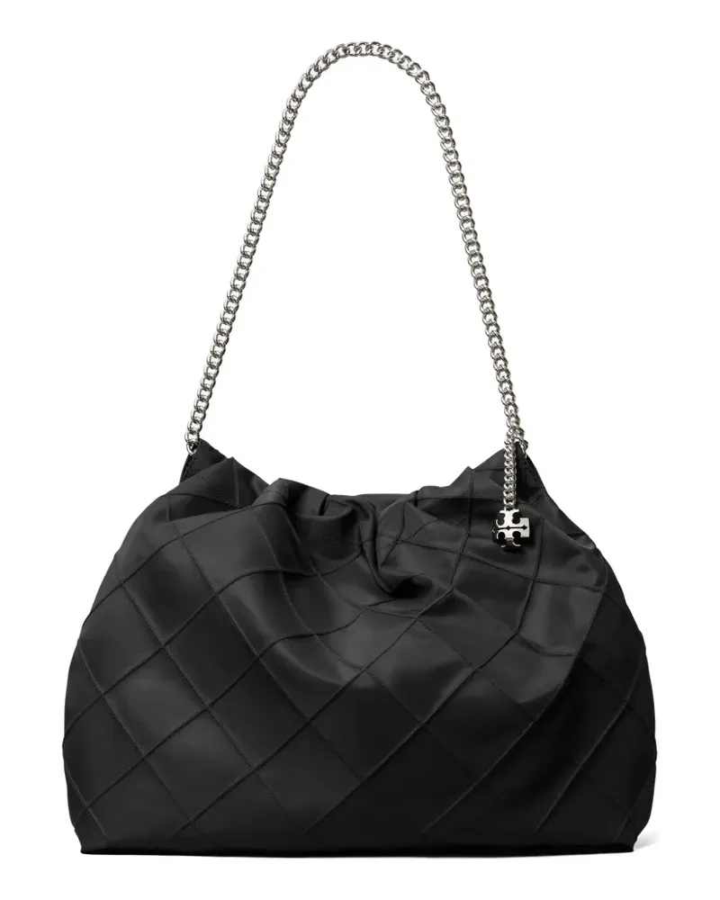 Tory Burch Fleming Nylon Hobo bag - Schwarz Schwarz