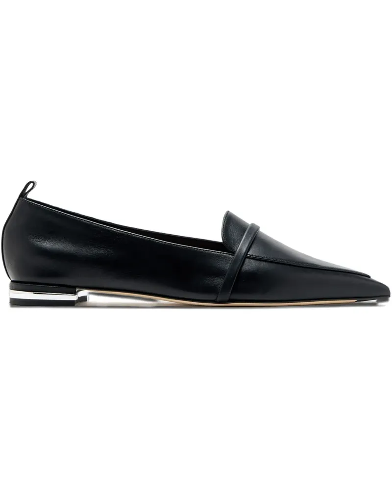 Malone Souliers Spitze Dora Loafer - Schwarz Schwarz