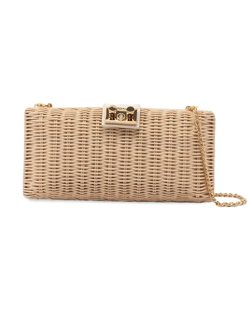 Rodo chain clutch bag - Nude Nude