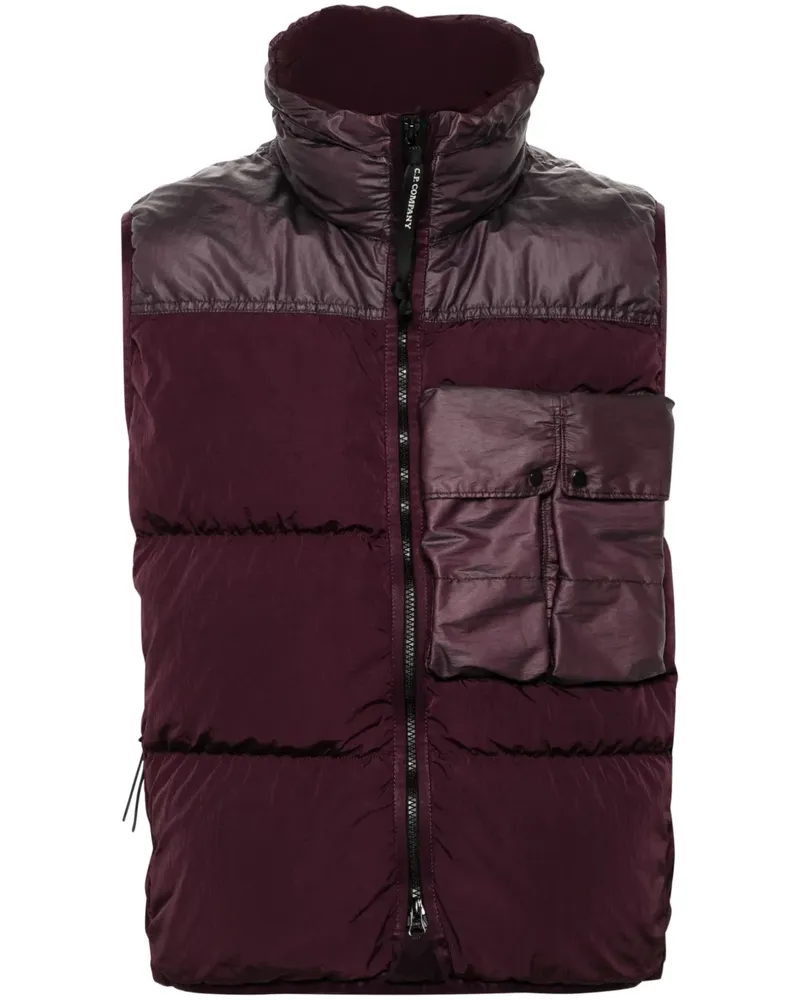 C.P. Company Eco Chrome-R Daunenweste - Violett Violett