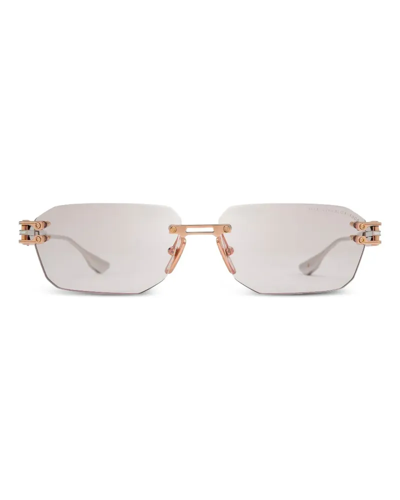 DITA Hyperlux-3000 geometric-frame glasses - Rosa Rosa