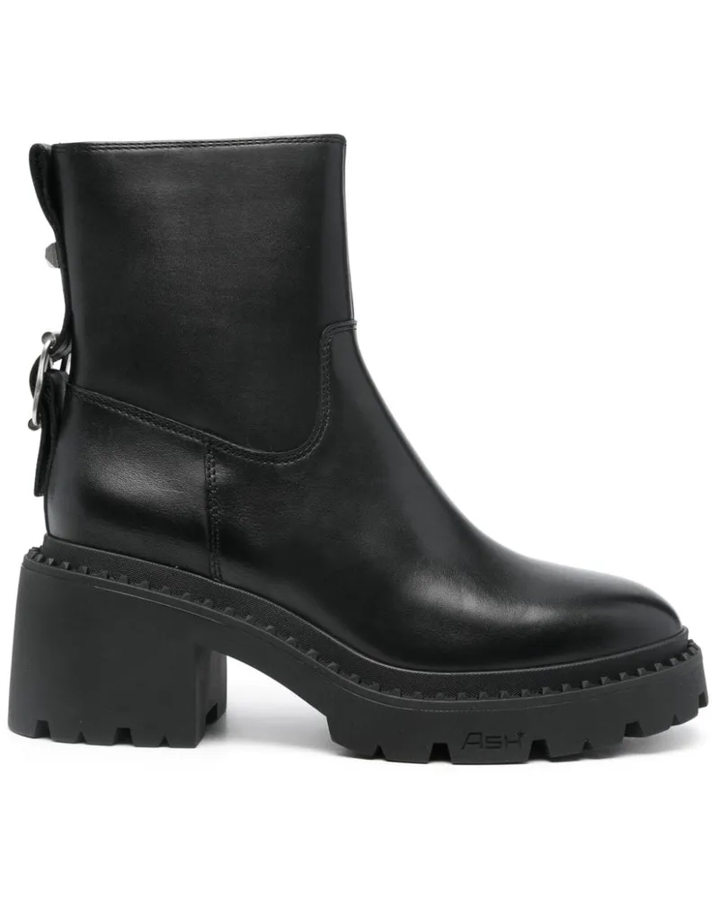 ash Newton Stiefeletten 75mm - Schwarz Schwarz