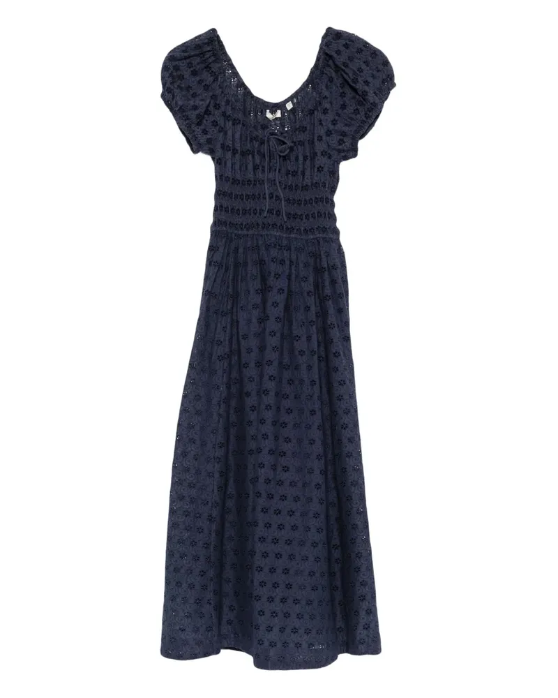 DÔEN Quinn Midikleid - Blau Blau