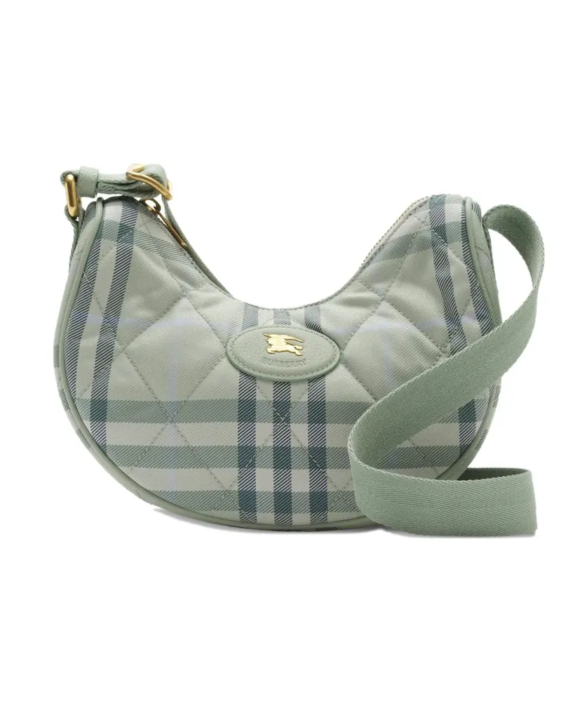 Burberry Gesteppte Horseshoe Umhängetasche - Grün Grün