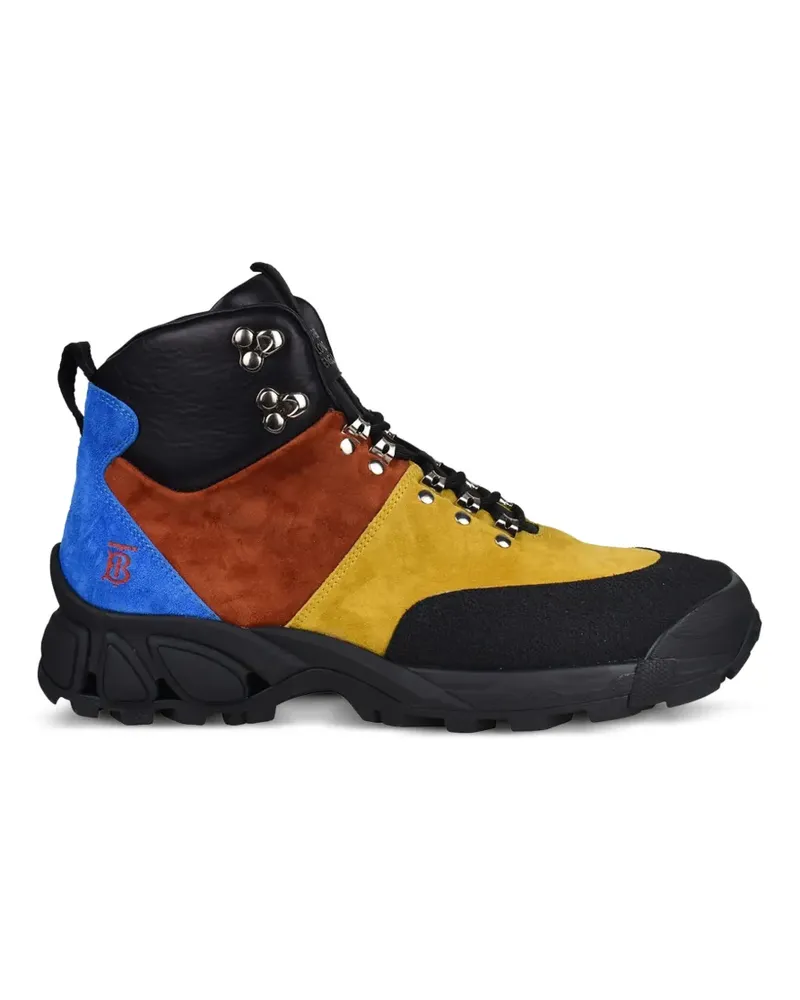 Burberry Tor panelled boots - Schwarz Schwarz