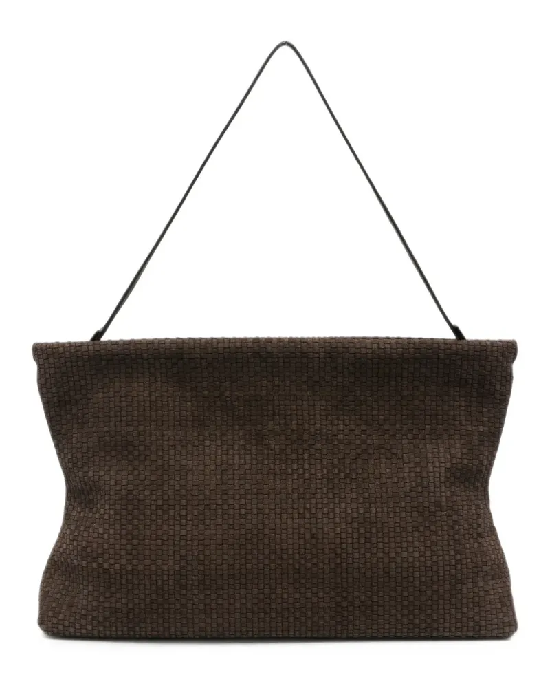 Marsèll Diessepi woven leather clutch bag - Braun Braun