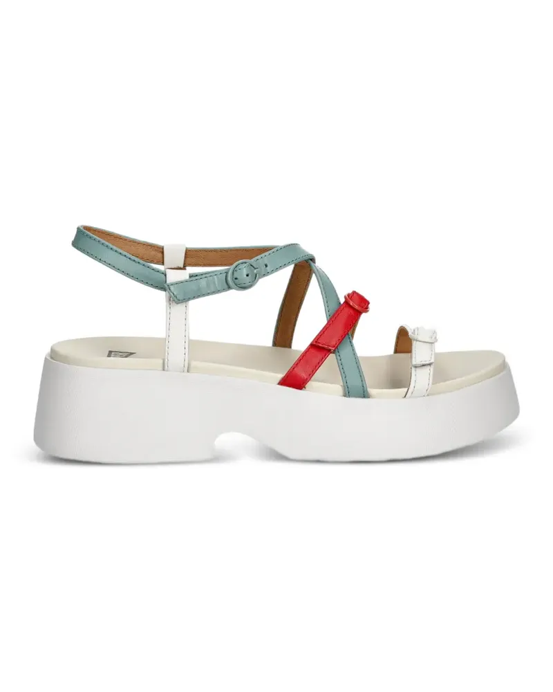 Camper Twins Sandalen mit Schnalle - Weiß Weiß