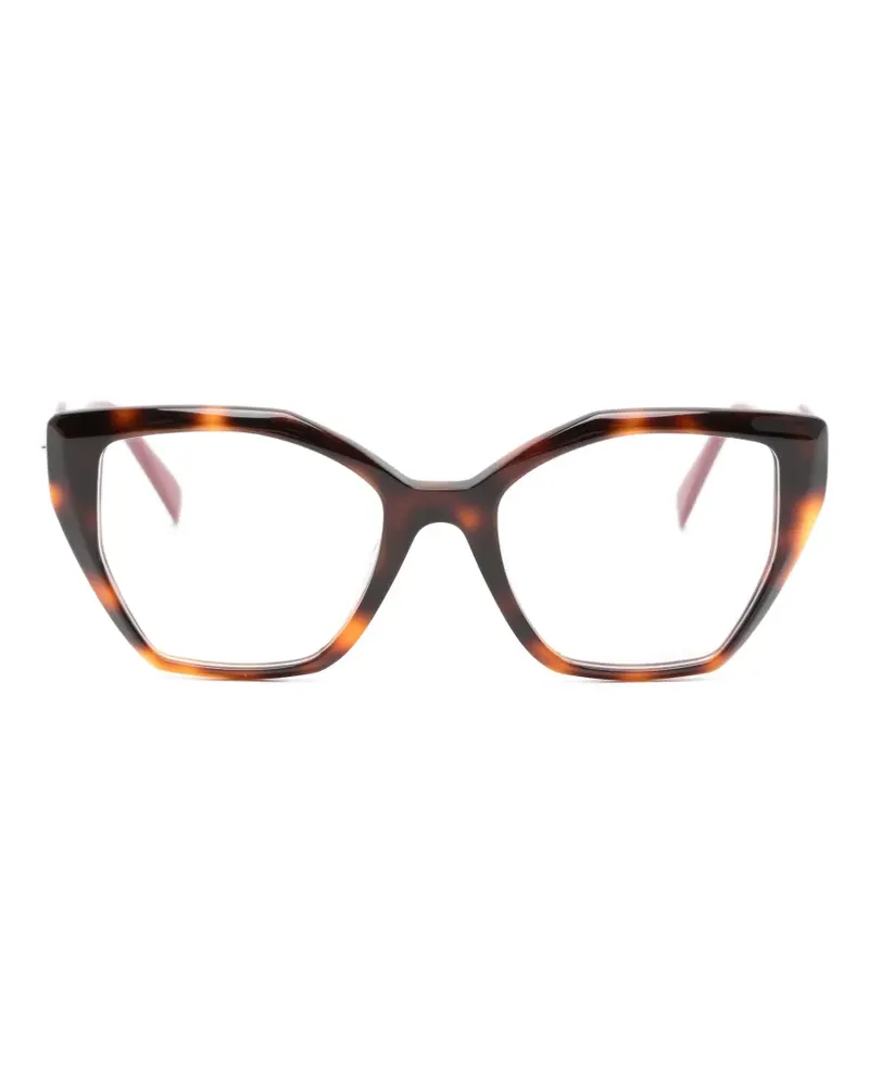 Zadig & Voltaire tortoiseshell-effect glasses - Braun Braun
