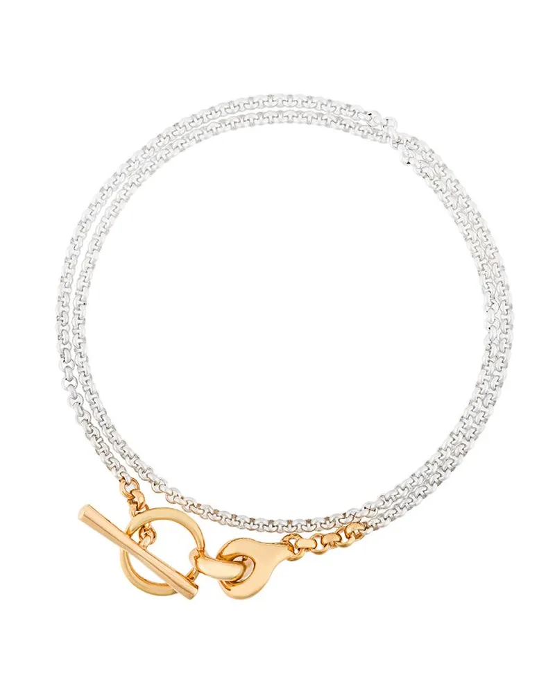 Charlotte Chesnais Halo Halskette - Metallic Metallic