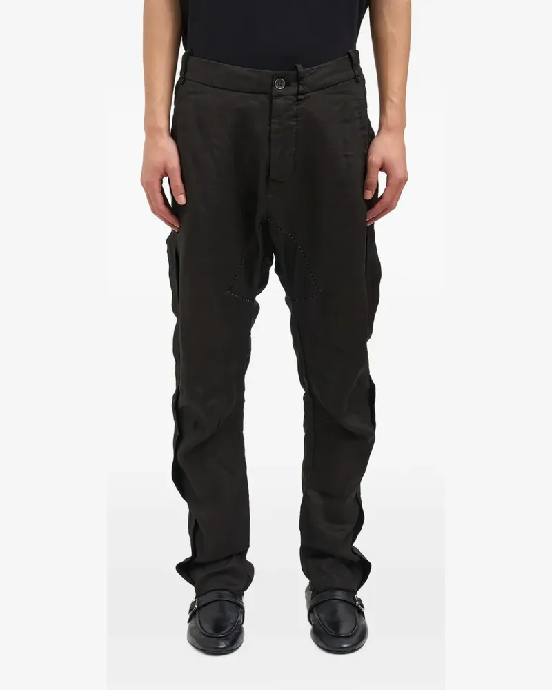 Masnada Cargohose mit Einsätzen - Schwarz Schwarz