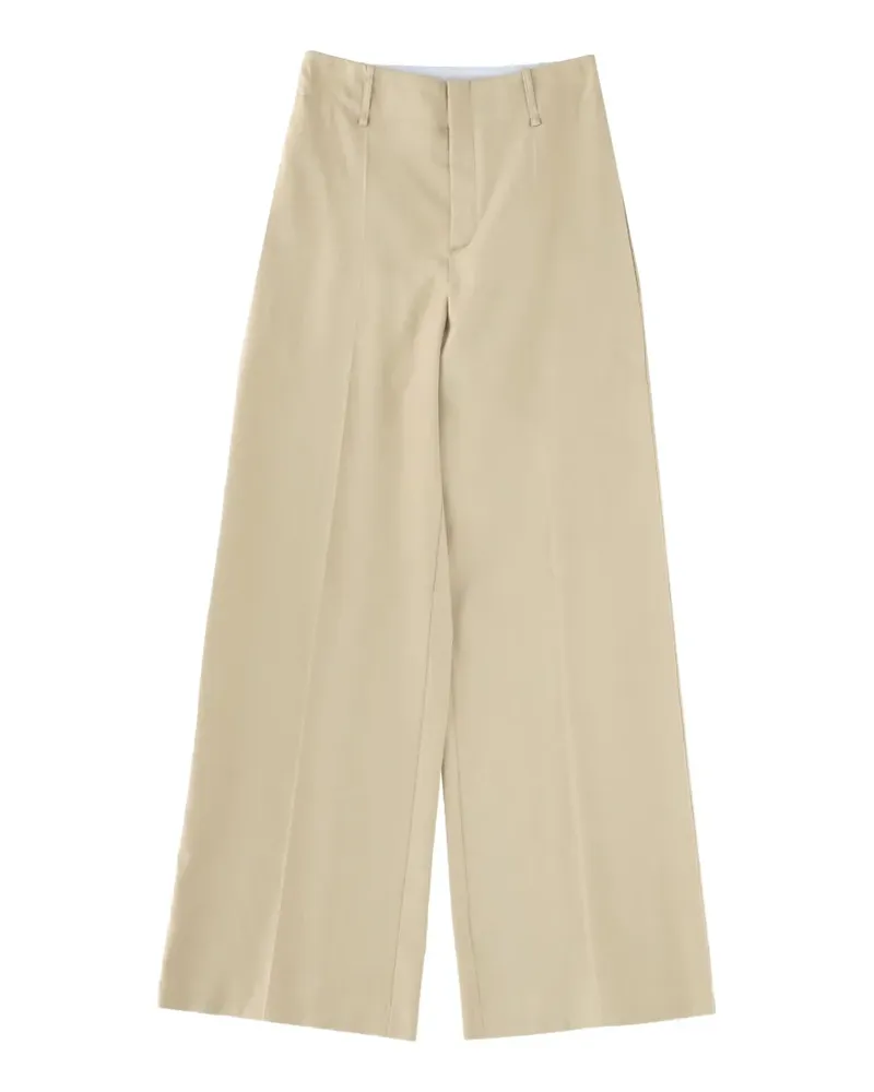 ALYSI belt-loops trousers - Nude Nude