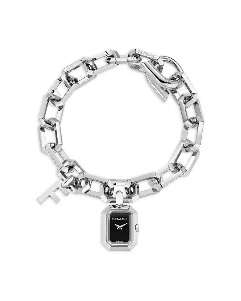 Ferragamo Charm 16mm - Silber Silber