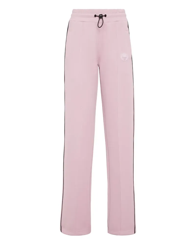 Philipp Plein Jogginghose mit Logo-Patch - Rosa Rosa