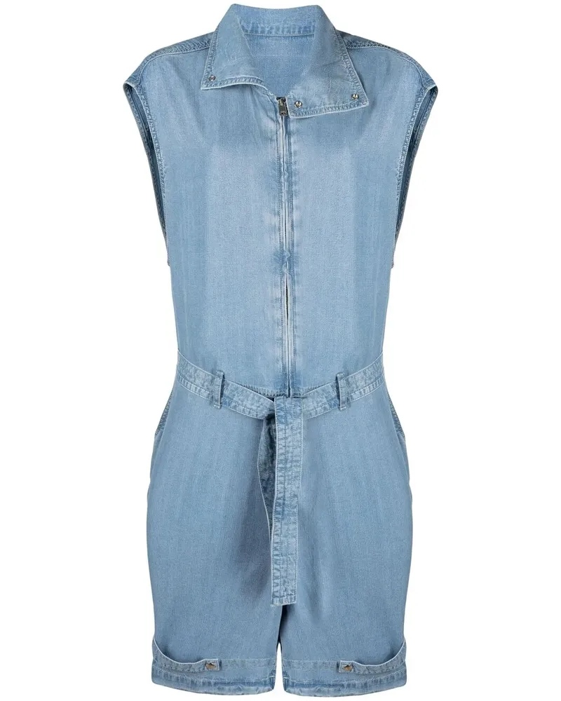 Diesel Jumpsuit mit tiefem Schritt - Blau Blau